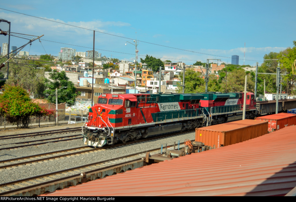 FXE ES44AC Locomotive leading a train